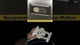 Type of reciprocating rectilinear motion in 3D and practically working automobile mechanism [upl. by Gard]