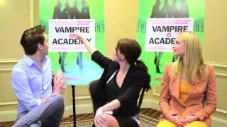 VAMPIRE ACADEMY  Cast Interview HD 2014 [upl. by Atiuqa]