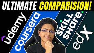 UDEMY Vs COURSERA Vs SKILLSHARE🔥  WHICH IS THE BEST PLATFORM TO LEARN SKILLS [upl. by Ahseiym433]