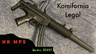 HK MP5 For Under 500 Plus its Komifornia approved 22LR HK MP5 [upl. by Feune]