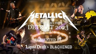 Metallica Detroit 2023  Night 1  FULL SHOW MULTICAM [upl. by Sancha]