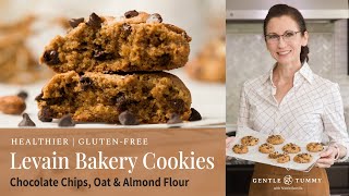 EASY GlutenFree Levain Cookies Chocolate Chip Recipe [upl. by Ahsener]