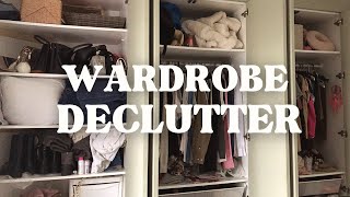 WARDROBE DECLUTTER👠 [upl. by Siusan]