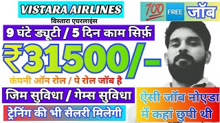 300 Job Vacancy  Vistara Job Vacancy 2023  Noida Job Vacancy 2023  iEnergizer Vacancy 2023 [upl. by Eniladam]