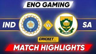 Ind vs Sa Full Match Highlights  IND vs SA 2nd Test DAY 1 Full Highlight Cricket 19 [upl. by Belford821]