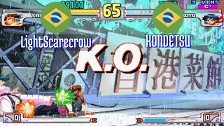 sfiii3nr1 LightScarecrow BR vs XONDETSU BR SF III 3rd Strike sfiii sf3 Fightcade Oct 18 [upl. by Roberson69]