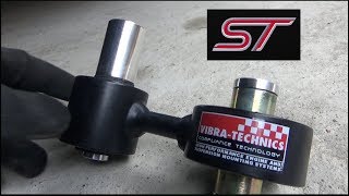 Fiesta ST EngineGear Box Mount VIBRA TECHNICS silent bloc moteur [upl. by Beitris78]