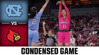 North Carolina vs Louisville Condensed Game  202223 ACC Women’s Basketball [upl. by Rica]