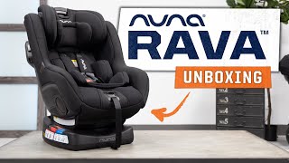 Nuna RAVA Car Seat  Unboxing and first impressions [upl. by Macmahon57]