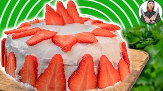 ERDBEER SAHNE TORTE mal ganz anders 🍓🍓  Jos Easykitchen [upl. by Burk]