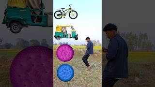 Rotating Biscuits to Bicycle Toto Scooter amp Alto  Vehicles names magic video [upl. by Batsheva]