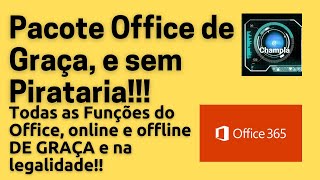 Office online e offline de graça pra sempre SEM PIRARTARIA [upl. by Linnette565]