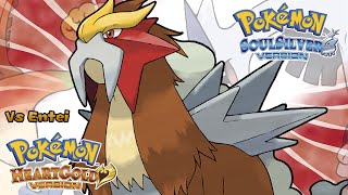 Pokémon HeartGold amp SoulSilver  Entei Battle Music HQ [upl. by Cerell]