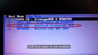 How to boot from USB drive in samsung laptop  USB boot option not found in SAMSUNG BIOS boot menu [upl. by Philbo]