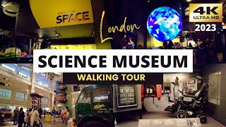 Science Museum in London 2023 🇬🇧London FREE Attraction  4K Walking Tour [upl. by Sylirama]