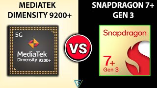 🔥 Dimensity 9200 Vs Snapdragon 7 GEN 3  🤔Which Better  Mediatek Dimensity 9200 Vs SD7 GEN 3 [upl. by Inalaehon36]