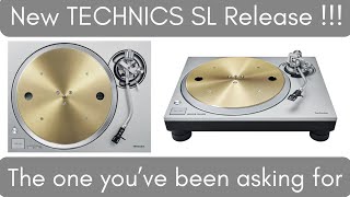 New TECHNICS Turntable Released  HUGE NEWS [upl. by Etom141]