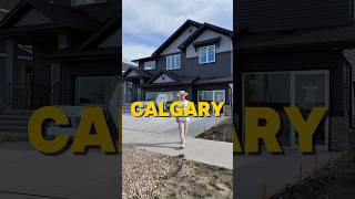 BRAND NEW Calgary Showhome 🏠🇨🇦 [upl. by Nosiddam]