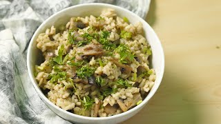 Gordon Ramsays Authentic Mushroom Risotto Recipe  TheFoodXP [upl. by Assirual924]