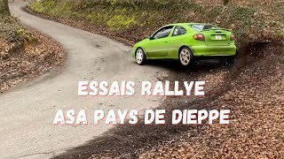 Essais Rallye Patrick HAUTOT 2024 show and glisse [upl. by Efron]