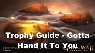 God of War Ascension Trophy Guide  Gotta Hand It To You Hard [upl. by Krahmer]