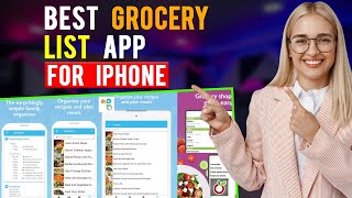 Best Grocery List Apps for iPhone iPad  iOS Which is the Best Grocery List App [upl. by Attej]