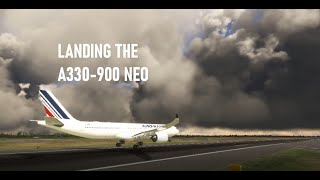 Landing the Headwind Simulations A339X in LFPG planes [upl. by Laeynad506]