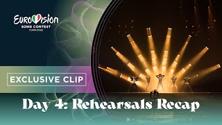 Recap of Day 4 of Second Rehearsals  Eurovision Song Contest 2022 Turin [upl. by Oramug924]