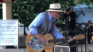 Roy Rogers amp The Delta Rhythm Kings on the Healdsburg Plaza [upl. by Puri]