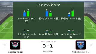 Sagan Tosu vs Yokohama FC Japan Emperors Cup Soccer Match Highlights PLLS 381 [upl. by Aicert]