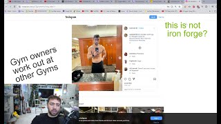 Mizkif says why he doesnt work out at IronForge Gym [upl. by Paschasia993]