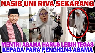 GEMPAR USAI H1NA YESUS BEGINI NASIB UNI RIVA 😱MENTERI AGAMA HARUS TEGAS reactiontiktok [upl. by Mw820]