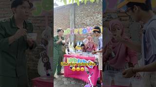 DOMINIQUE JUALAN ES JELLY LABUBU DIHABISIN PAK HANSIP SAMPE UCUP NANGIS GA KEBAGIAN😱😱 viralvideo [upl. by Atekihs]