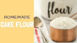 How to make Cake Flour at home Only 2 ingredients Cake Flour [upl. by Amadeus679]