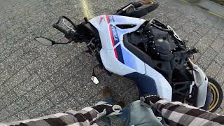 I dropped my Honda Transalp 750 Hepco amp Becker crash guards SWMotech handguards tested 4K [upl. by Madeleine]