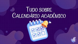 Calendário acadêmico  Ecossistema Ânima Digital [upl. by Aonehc]