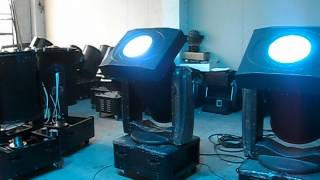 5KW Moving head Searchlightskytracker sky searchlight [upl. by Egwan615]