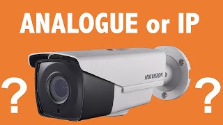 What is the difference between Analogue CCTV vs IP CCTV [upl. by Yrehcaz]