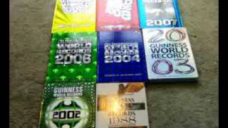 Guinness World Record Books Collection [upl. by Jarus]