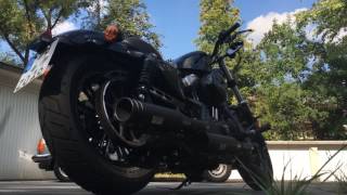 2016 Harley Davidson Forty Eight  Jekill amp Hyde Auspuff Sound [upl. by Alejoa]