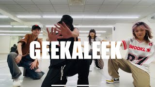 Ohgeesy  Geekaleek  hiphop class [upl. by Alludba95]