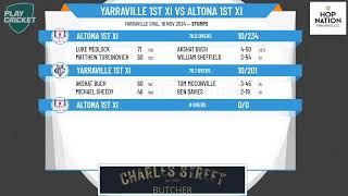 Yarraville 1st XI v Altona 1st XI [upl. by Fey895]