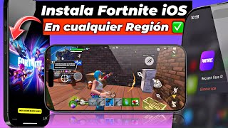 Cómo Instalar Fortnite en iOS Fuera de la UE FUNCIONA‼️🔥 [upl. by Ahseiyn9]