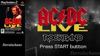 ACDC Live Rock Band Track Pack PS2 Juego 44 de 4218 [upl. by Adlemy]