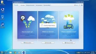 How to Make Acronis Bootable cd [upl. by Ebeohp170]