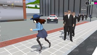 THE POLICE KOBAN 👮 YAKUZA OFFICE HIMAWARI  SAKURA SCHOOL SIMULATOR [upl. by Seen875]