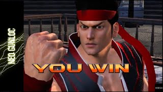 Virtua Fighter 5  Final Showdown  Akira Yuki  Arcade Mode [upl. by Fredette]