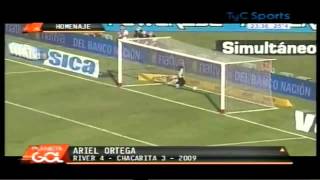 Ariel Ortega sus 10 mejores goles [upl. by Aisena]