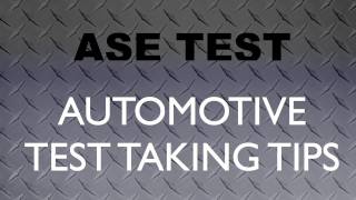 ASE Tips To Help You Pass ASE Style Test Questions  Study For ASE Collision Test [upl. by Susejedesoj687]