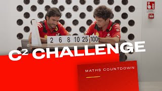 Charles Leclerc amp Carlos Sainz’s Countdown Challenge [upl. by Otrebogir]